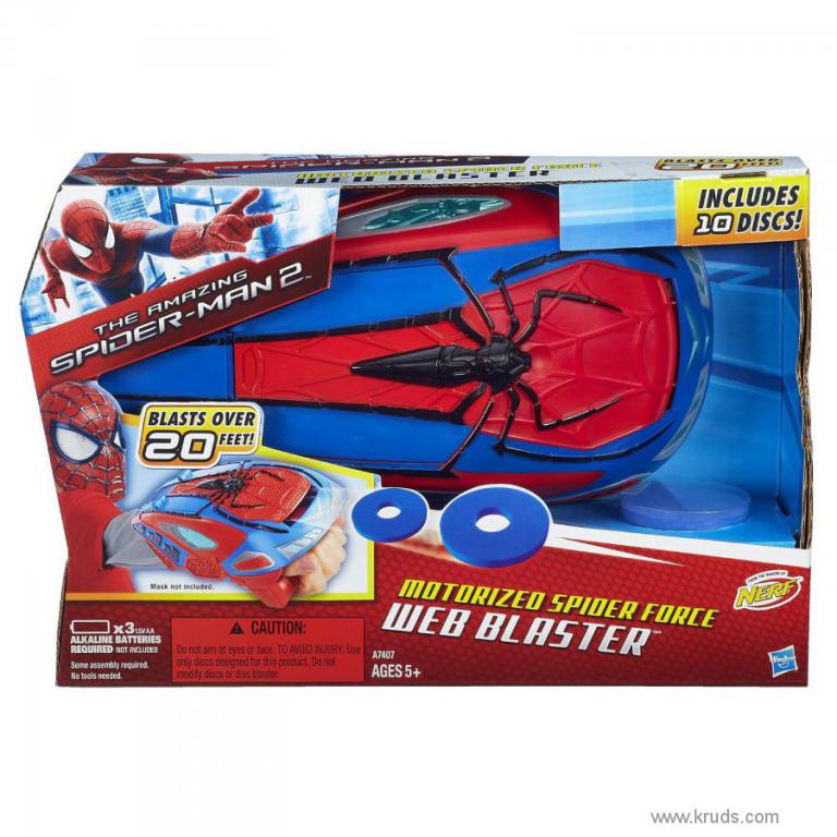 Набор игровой spider man sm человек паук бластер маска e5214eu4